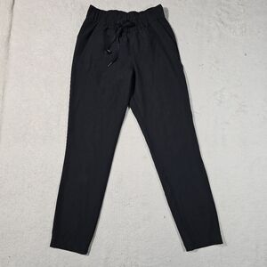 Lululemon On the Fly 7/8 Pant *Woven Black size 2